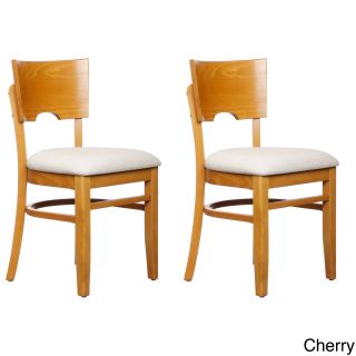 Card Linen Upholstered Side Chairs (set Of 2)