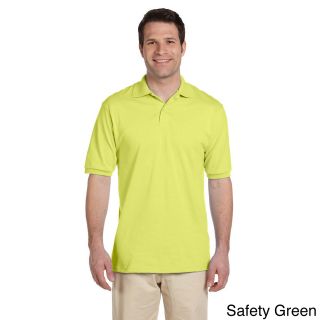 Jerzees Jerzees Mens 50/50 Spotsheild Jersey Polo Shirt Green Size XXL