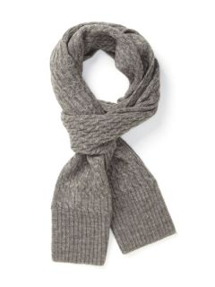 Cable Knit Scarf by John Varvatos Accessories