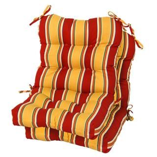 Outdoor Carnival Seat/back Chair Cushions (set Of 2)