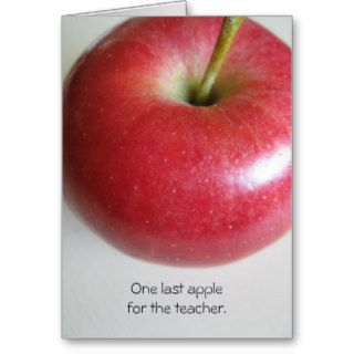 Teacher Retirement Apple Card