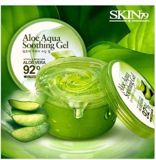 Skin79 Aloe Aqua Soothing Gel   Aloe Vera 92% 300g  Skin Care Supplements  Beauty