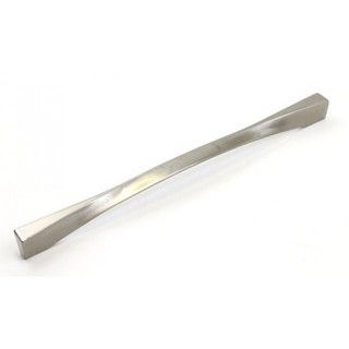 Contemporary 13.25 inch Twist Stainless Steel Finish Cabinet Bar Pull Handle (set Of 4)