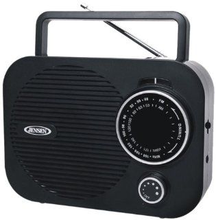 Jensen MR 550 Portable AM/FM Radio with Aux Line In  Players & Accessories