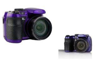 General Imaging Power PRO X550 Digital Camera with 16MP, 15X Optical Zoom, 2.7 Inch LCD and 27mm Wide Angle Lens (COLOR BERRY PURPLE) X500  Point And Shoot Digital Cameras  Camera & Photo