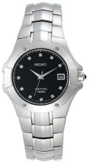Seiko Men's SGED57 Coutura Diamond Watch at  Men's Watch store.