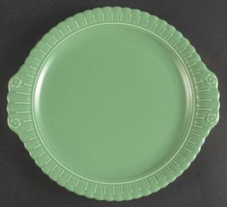 Taylor, Smith & T (TS&T) Vistosa Green 12 Chop Plate/Round Platter, Fine China
