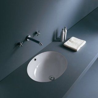 Porcelain Under mount Bathroom Sink, Italian Design, New #2002   Bathroom Vanities  