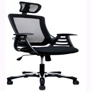 Executive Black High back Headrest Mesh Office Chair