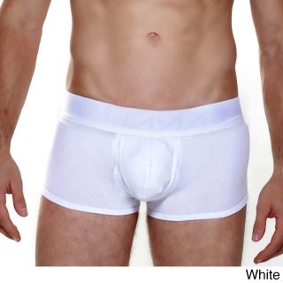 Rounderwear Mens Jam06 Package Trunk Underwear White Size S