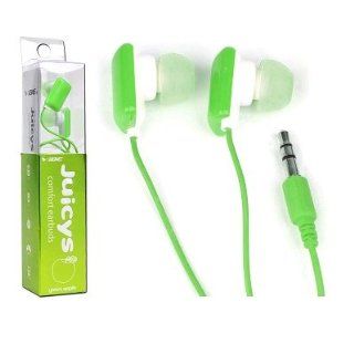 Juicys Comfort Earbuds (Green Apple) Electronics