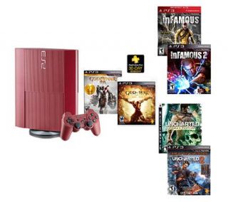 PS3 500GB God of War System with Legacy Bundle& Sony Hits —