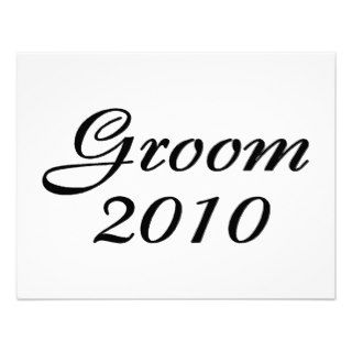 Groom 2010 2 custom announcements