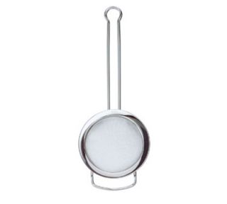Rosle 3.1 in Round Tea Strainer w/ Fine Mesh & Wire Handle, Stainless