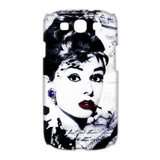 The Human Angel Audrey Hepburn Case Cover for SamSung Galaxy S3 I9300/I9308/I939 Cell Phones & Accessories