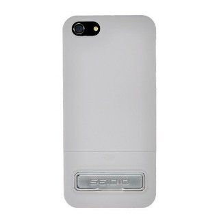 Seidio SURFACE Case Cover with Kickstand for iPhone 5   Glossed White Cell Phones & Accessories