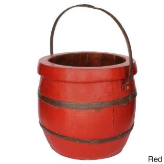 Wooden Barrel Decorative Bucket