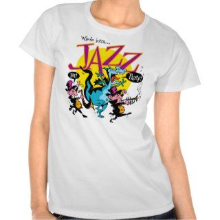 Jazz Ladies T Shirts