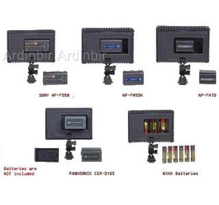 Video LED Light Lite for Sony HDR CX110, CX100, CX12, CX7, CX150, CX350V, CX500V, CX550V, CX520V, CX300, XR150, XR100, XR500V, XR520V, XR350V, XR220V, FX7, FX1  On Camera Video Lights  Camera & Photo