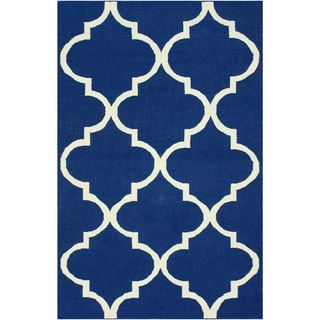 Nuloom Handmade Flatweave Moroccan Trellis Wool (5 X 8)