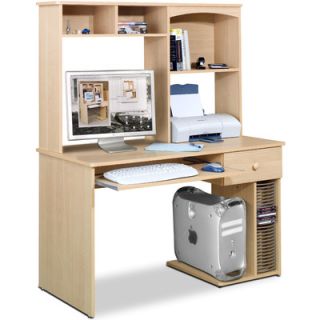 Nexera Alegra Student Computer Desk and Hutch 5610