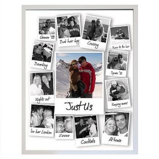 love personalised photo montage by the wonderwall print company