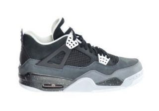 Air Jordan 4 Retro Men's Basketball Shoes Black/White Cool Grey Pure Platinum 626969 030 (9.5 D(M) US) Shoes