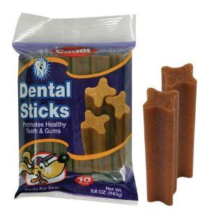 Cadet 10 Pack Dental Stick Display for Dogs, 5.6 Ounce  Pet Snack Treats 