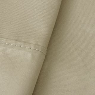 Elite Home Products Majestic 500 Thread Count Cotton Rich Sheet Set With Bonus Extra Pillowcases Tan Size Full