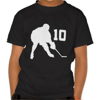 Ice Hockey Player Jersey Number 10 Shirts