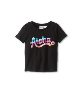 Roxy Kids Aloha H Harmony Tee Girls T Shirt (Black)