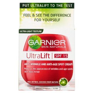 Garnier Ultralift Anti Wrinkle Firming Day Cream SPF 15 (50ml) [Misc.]  Toiletry Product Sets  Beauty