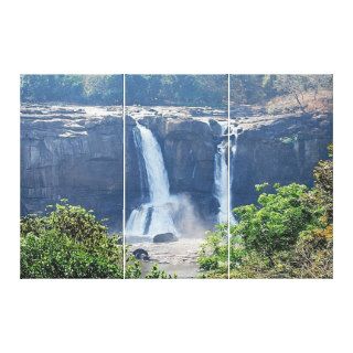 Athirappilly Falls Gallery Wrap Canvas