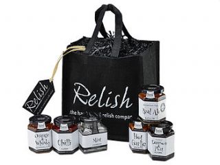 bah humbug six jar gift bag by hawkshead relish company