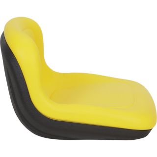 K & M Lo-Rise Lawn Tractor Seat — Yellow, Model# 8072  Lawn Tractor   Utility Vehicle Seats