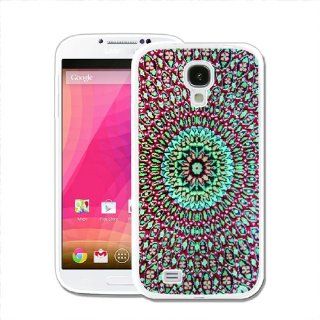 Rug India Pattern   Samsung S4 White Case Cell Phones & Accessories