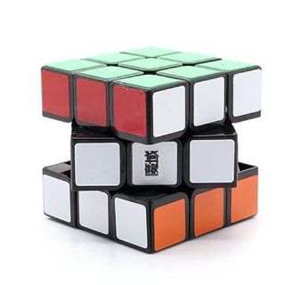 YJ Moyu Weilong 3x3x3 Black Speed Cube Puzzle Toys & Games
