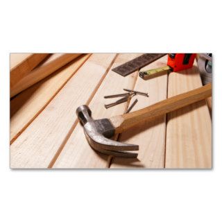 Home Remodeling/Carpentry Business Card