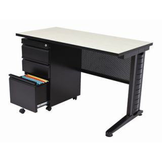Regency Teachers Computer Desk MSP4824 Desktop Finish Beige Nebula