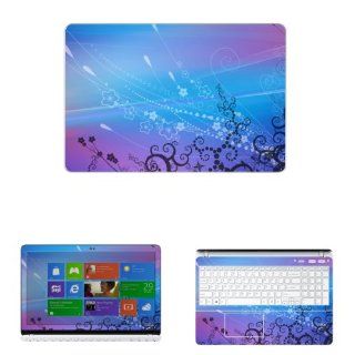 Decalrus   Decal Skin Sticker for Sony VAIO Fit Series with 15.6" Touchscreen laptop (NOTES Compare your laptop to IDENTIFY image on this listing for correct model) case cover wrap SnyVaioFIT 565 Computers & Accessories