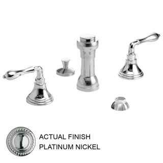 JADO Classic Platinum Nickel Vertical Spray Bidet Faucet