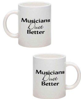 Musicians Duet Better Ceramic Mug Health & Personal Care