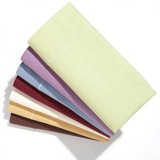 Highgate Manor Terra 100% Cotton 400 Thread Count Set of 2 Sateen Stripe Pillow