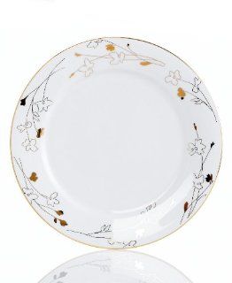 Charter Club Dinnerware Grand Buffet Gold Silhouette 11.4" Dinner Plate Kitchen & Dining