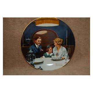 NORMAN ROCKWELL 1ST EDITION #11780C "BIRTHDAY WISH" 8" COLLECTOR PLATE"  Commemorative Plates  