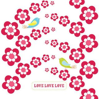 'cherry drops' love greeting card by allihopa