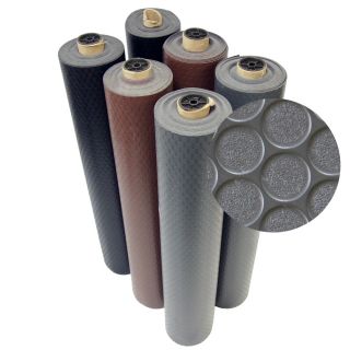 Rubber cal Coin grip Rubber Flooring Rolls   2mm Thick X 4ft. Wide Rubber Rolls