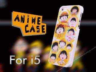 iPhone 5 HARD CASE anime Chibi Maruko Chan + FREE Screen Protector (C571 0013) Cell Phones & Accessories