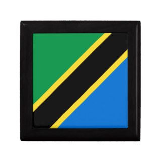 Tanzania Flag Gift Box
