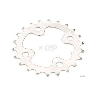 Shimano LX M572/1/0 9sp chainring, 64BCD x 22t   sil  Bike Chainrings And Accessories  Sports & Outdoors